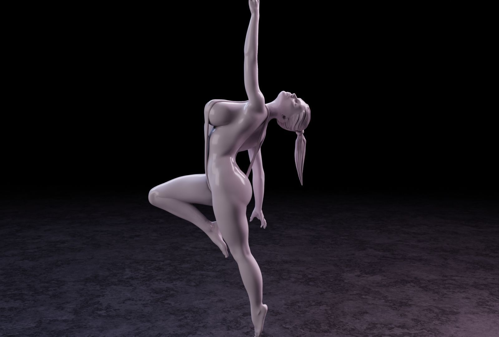 Sexy girl 140 3D print model_14