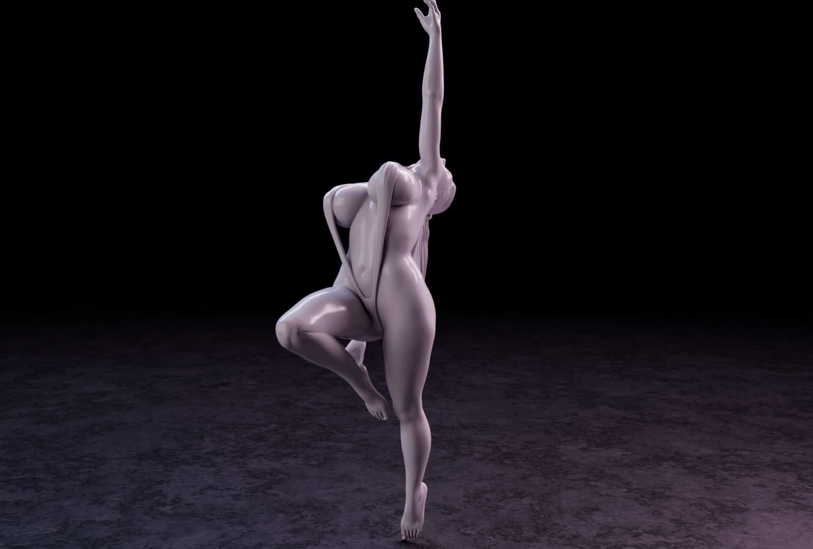 Sexy girl 140 3D print model_9