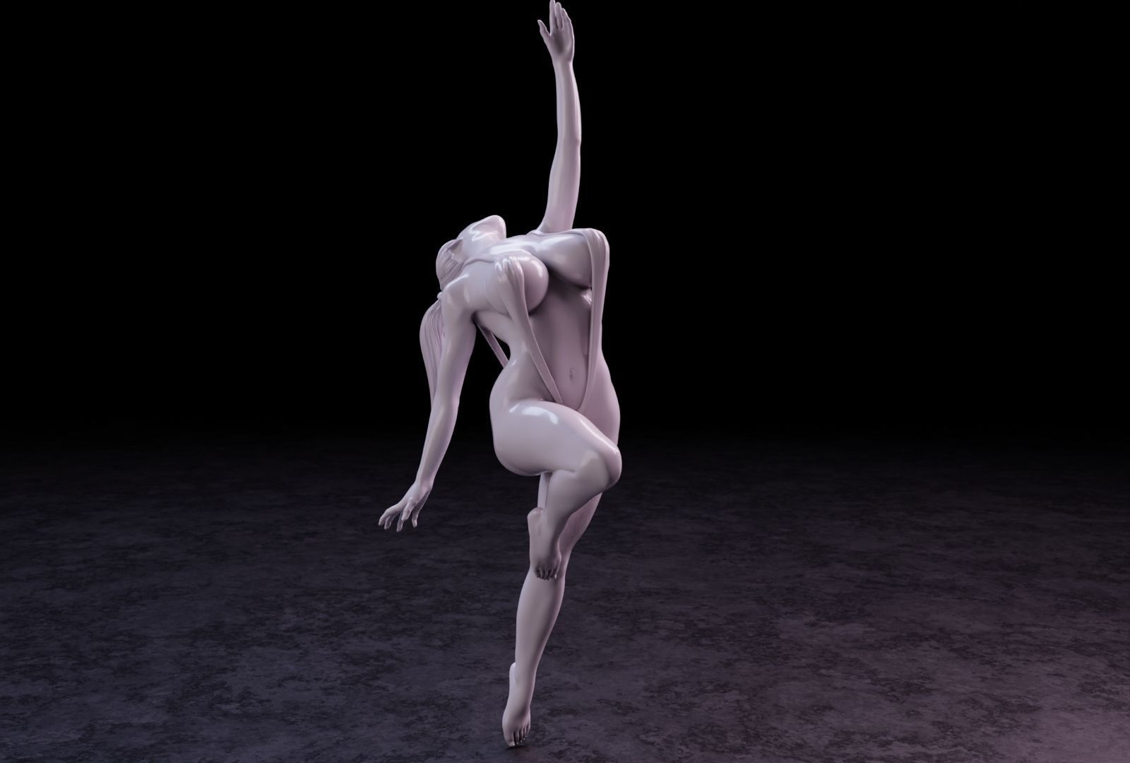 Sexy girl 140 3D print model_3