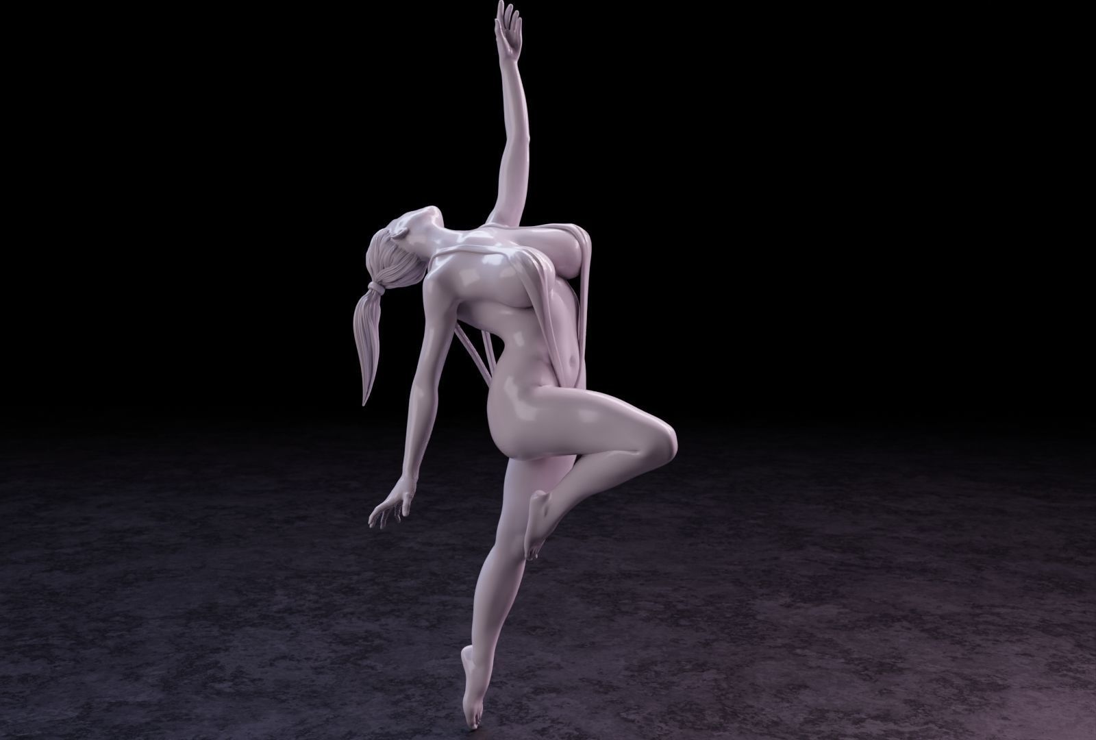 Sexy girl 140 3D print model_35