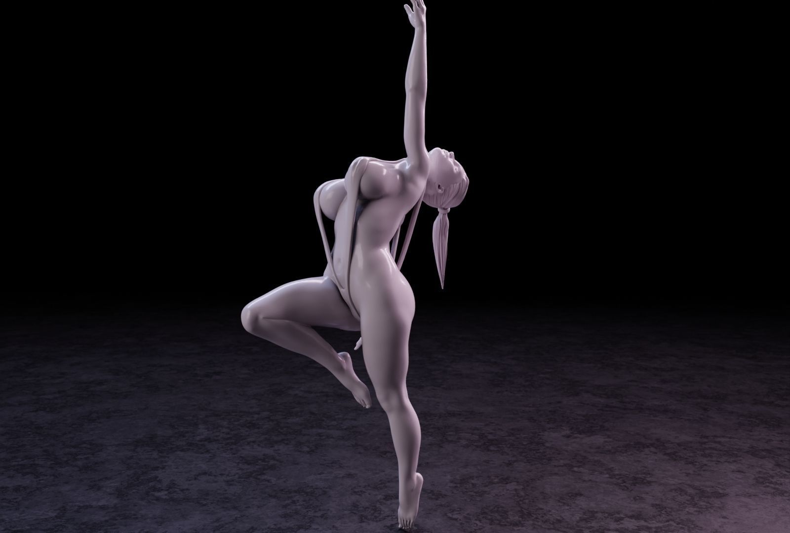 Sexy girl 140 3D print model_11