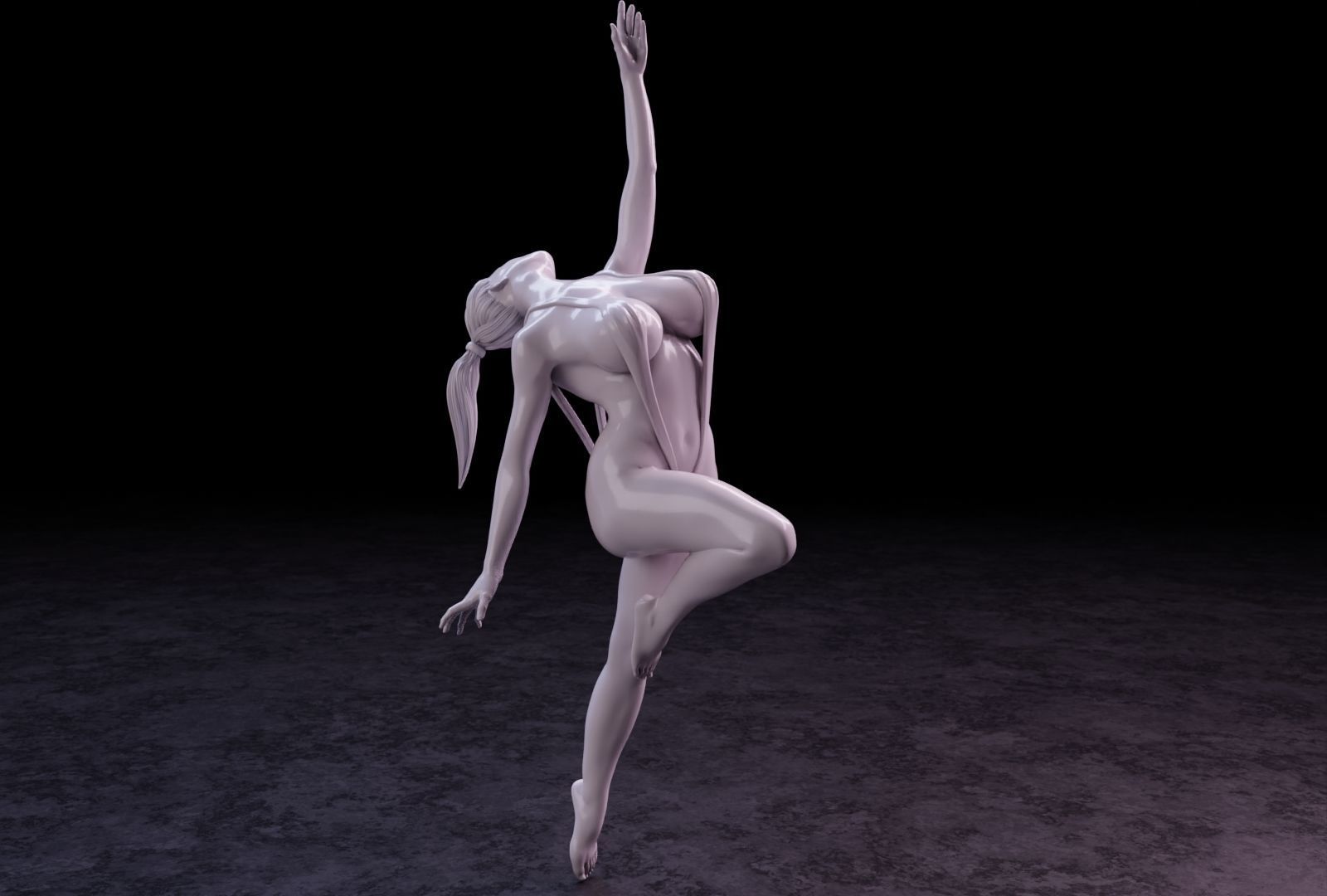 Sexy girl 140 3D print model_1