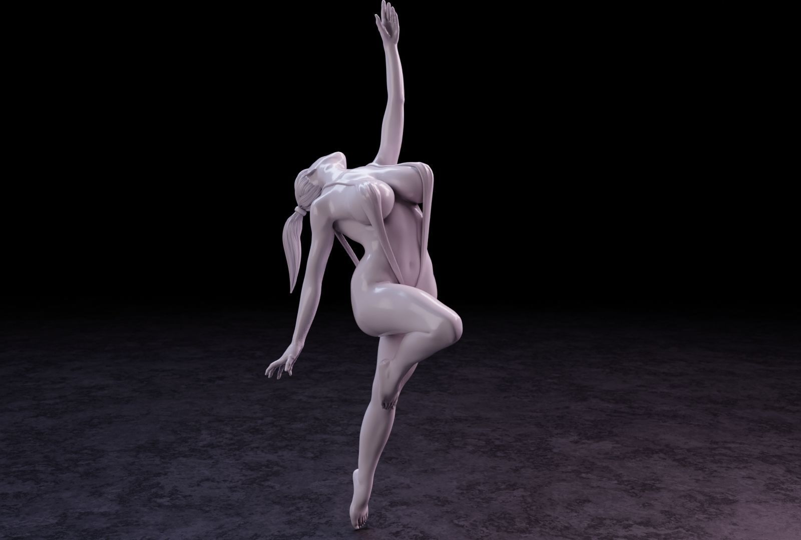 Sexy girl 140 3D print model_2