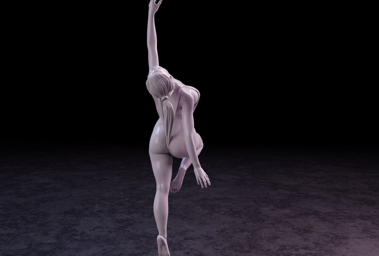 Sexy girl 140 3D print model_25