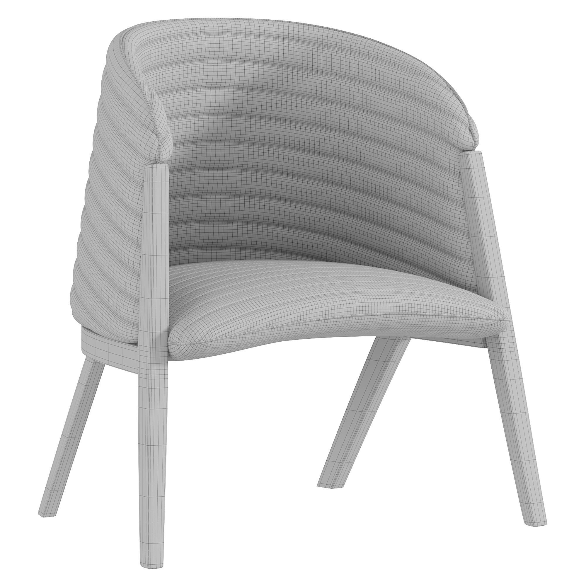 Mafalda Chair By Moroso Collection 3D model_2