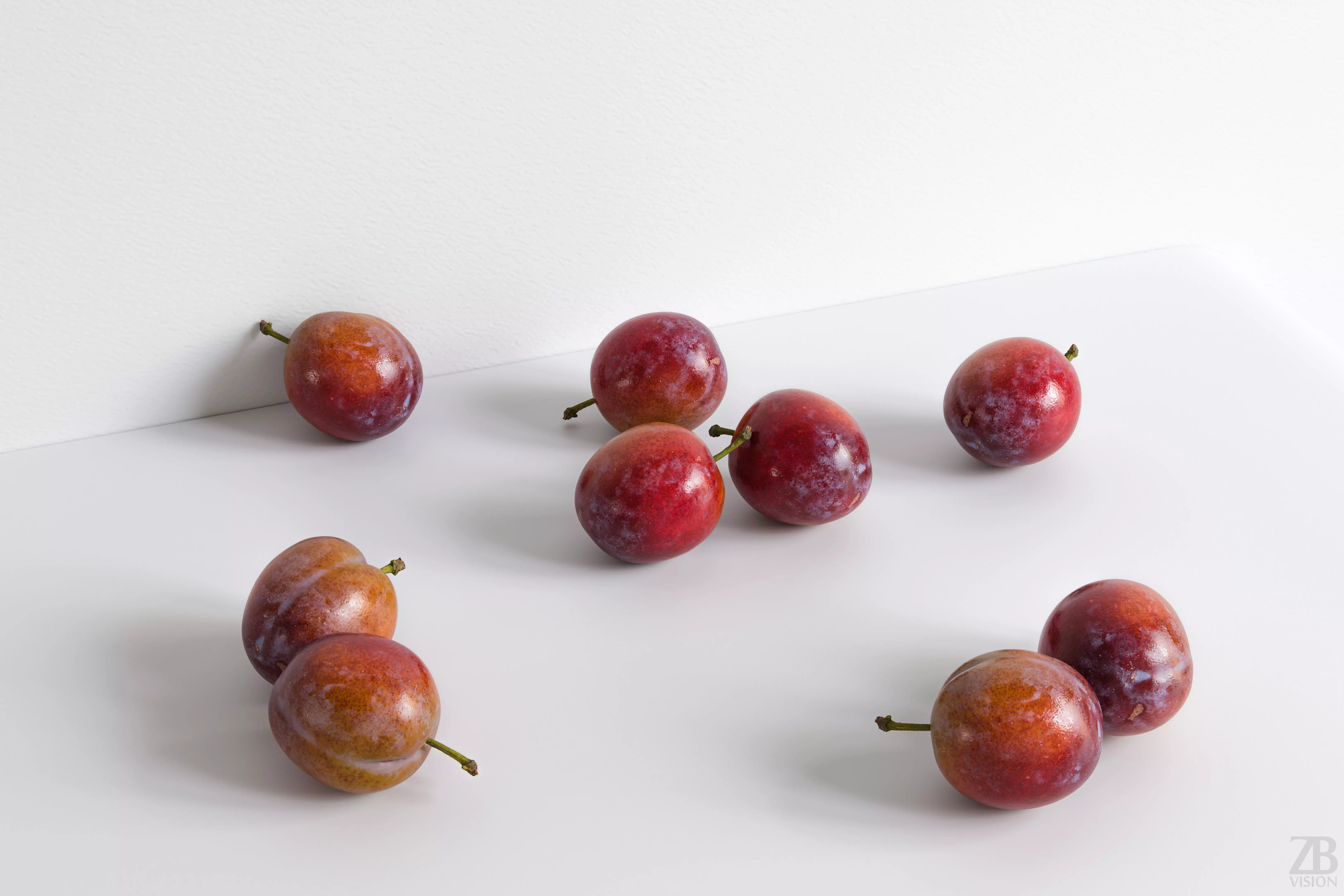 Plum  3D model_0
