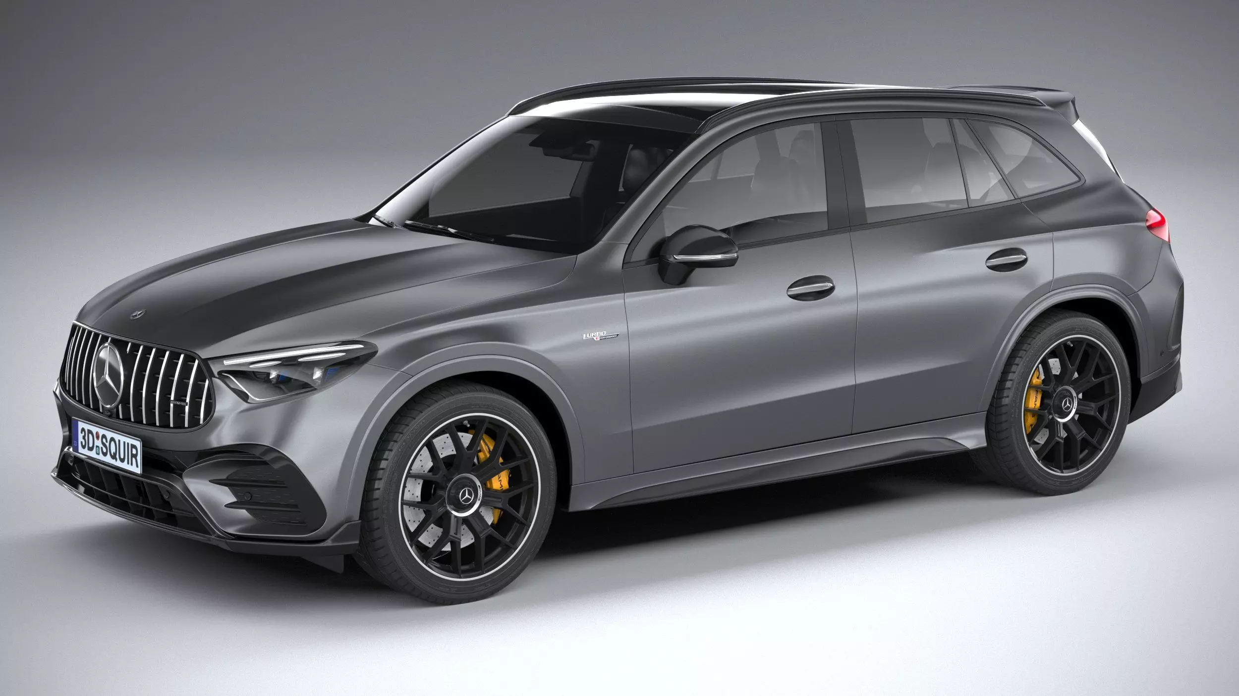 Mercedes-Benz GLC63 S AMG E Performance 2024 3D model