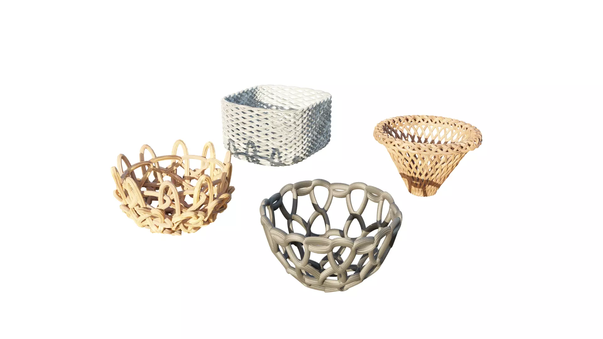 Basket modeling 3D model