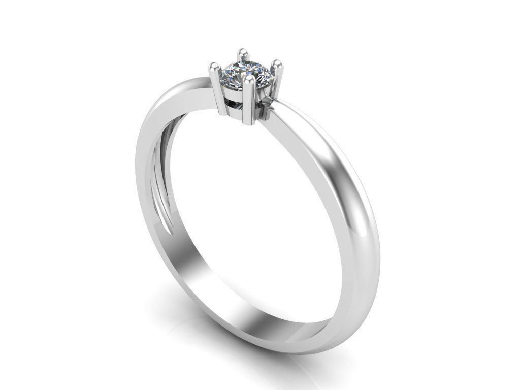 Engagement rings 3D print model_2
