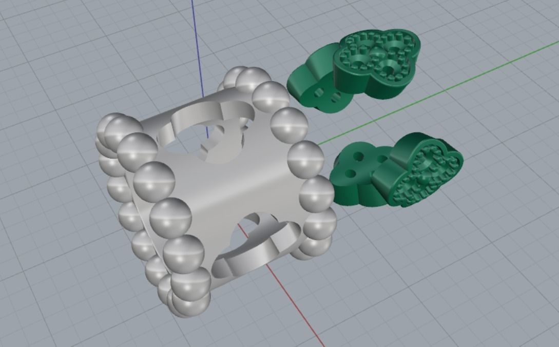 pendant 3D print model_4