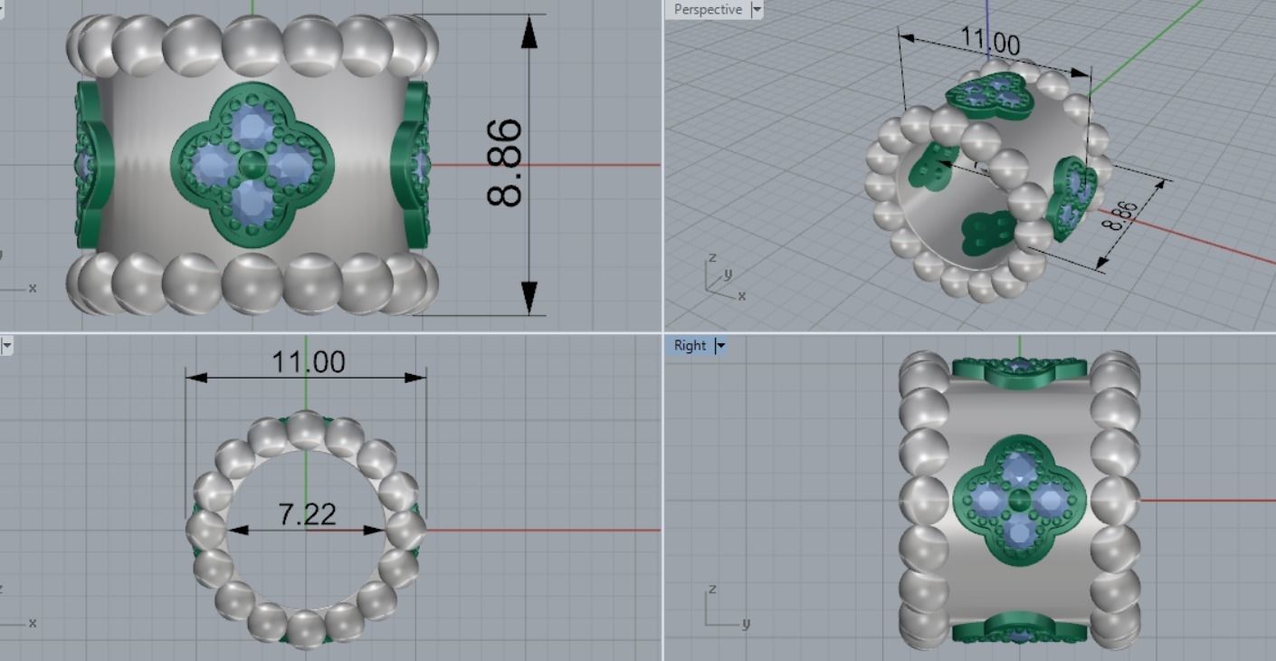 pendant 3D print model_6