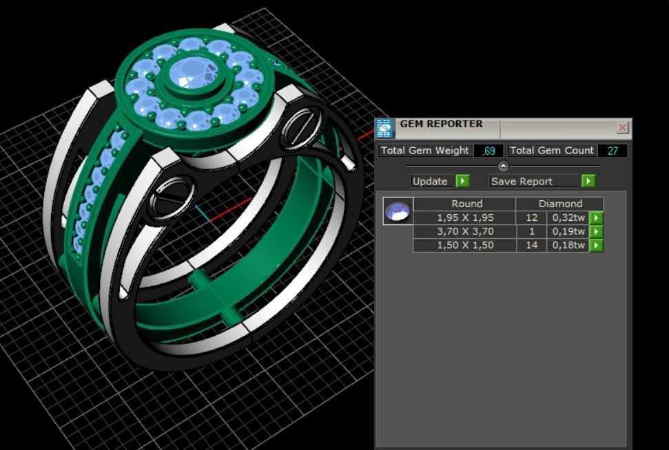 ring bolt 3D print model_10
