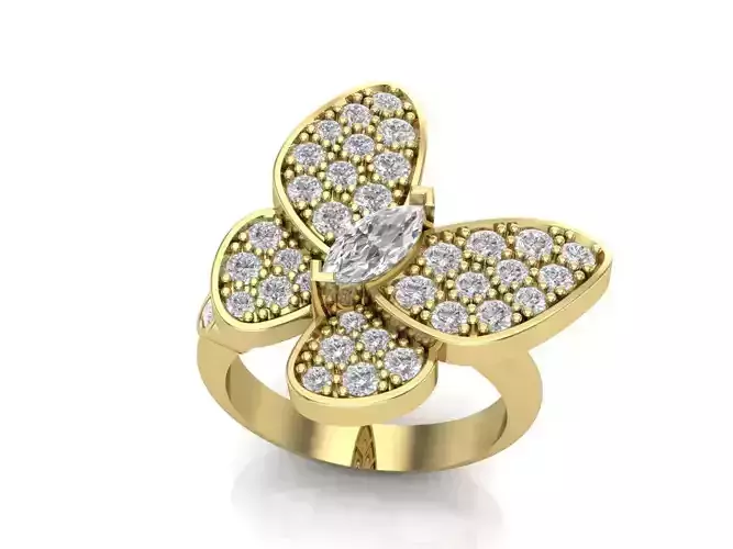 butterfly ring