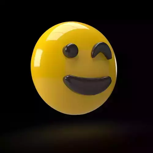 Awesome Emoji Icons  3D model