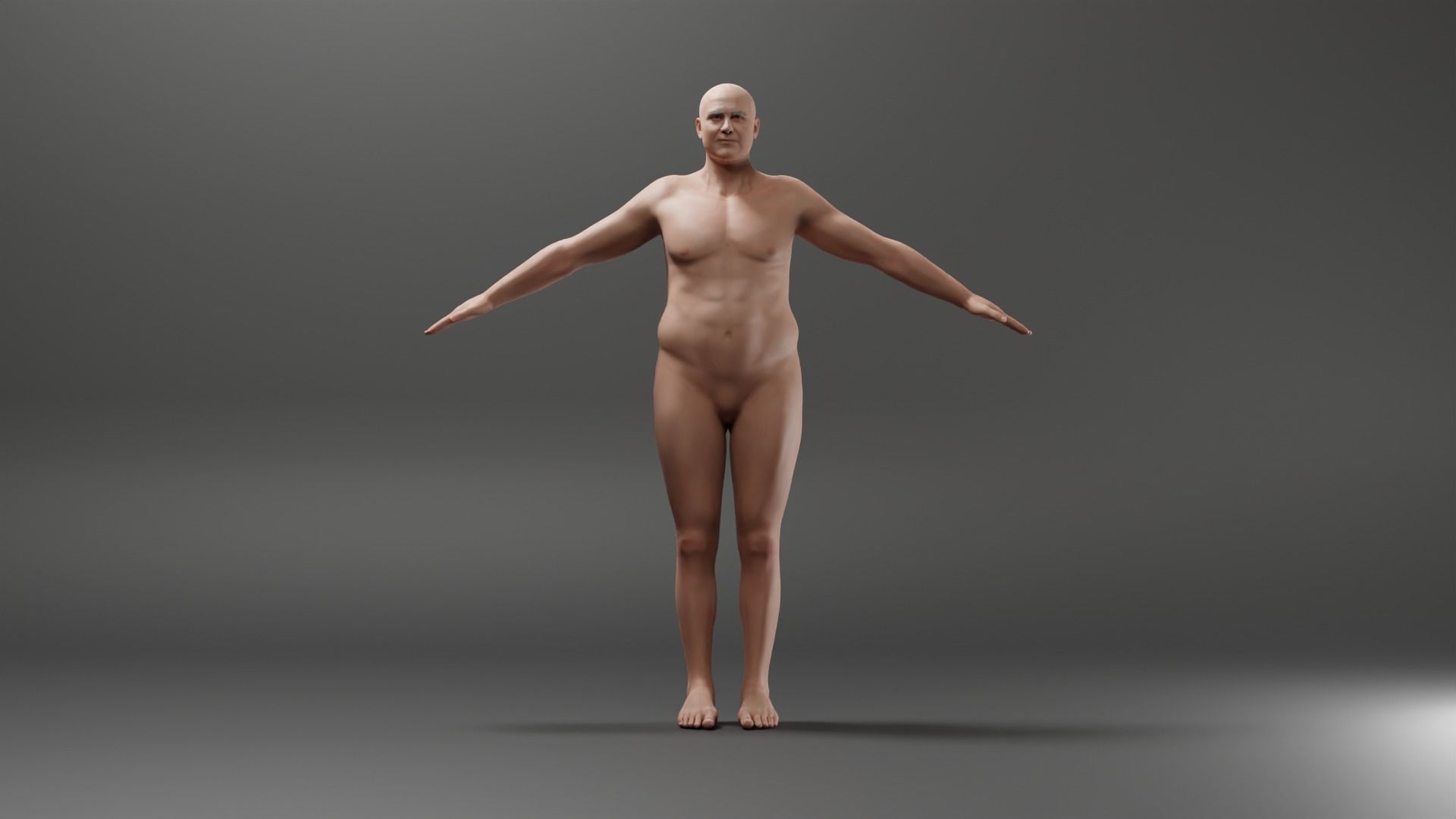 Realistic Male - Anthony  3D model_1