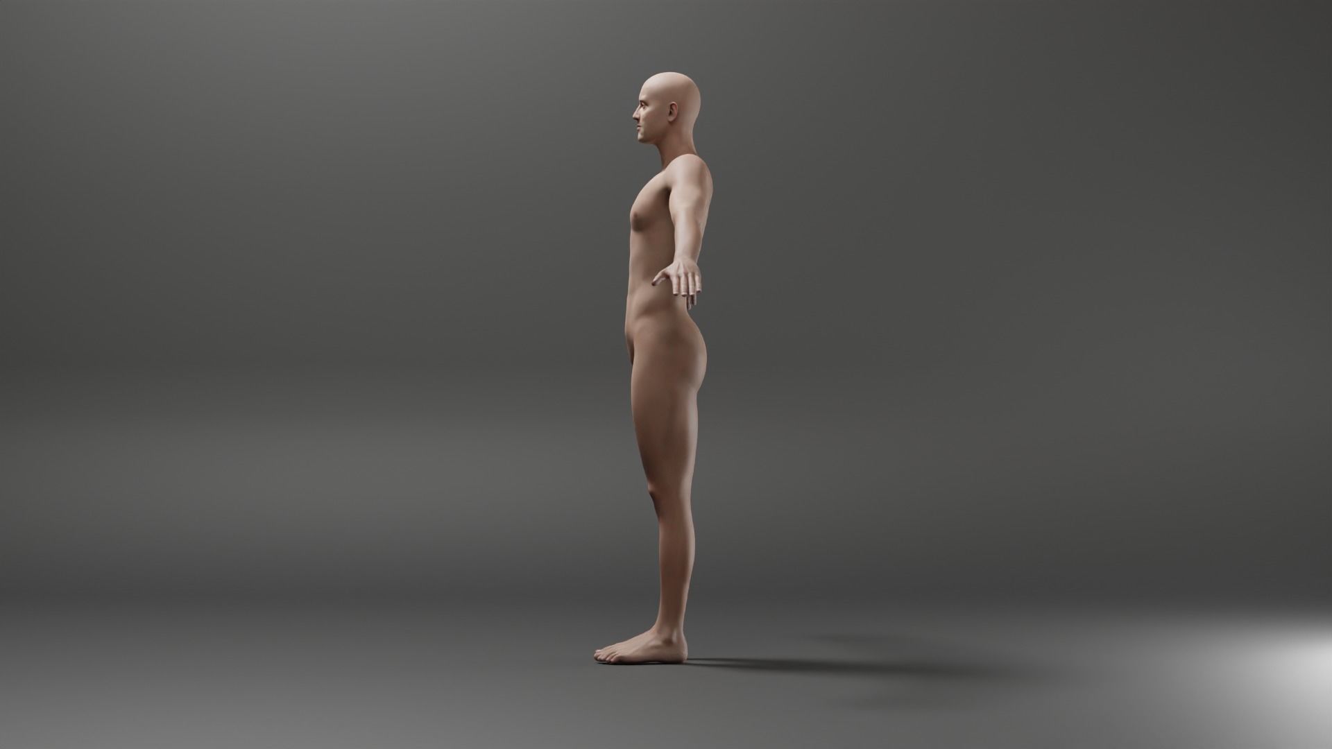 Realistic Male - Hank 3D model_4