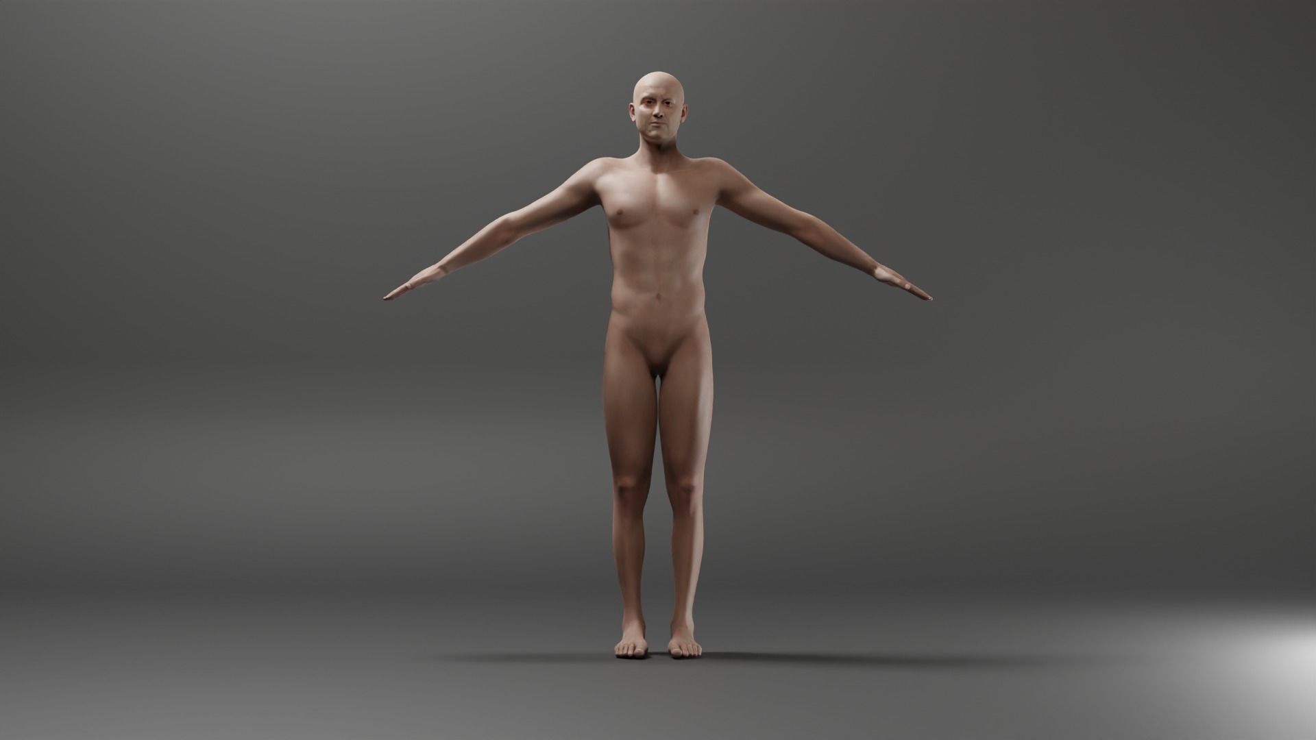 Realistic Male - Hank 3D model_1