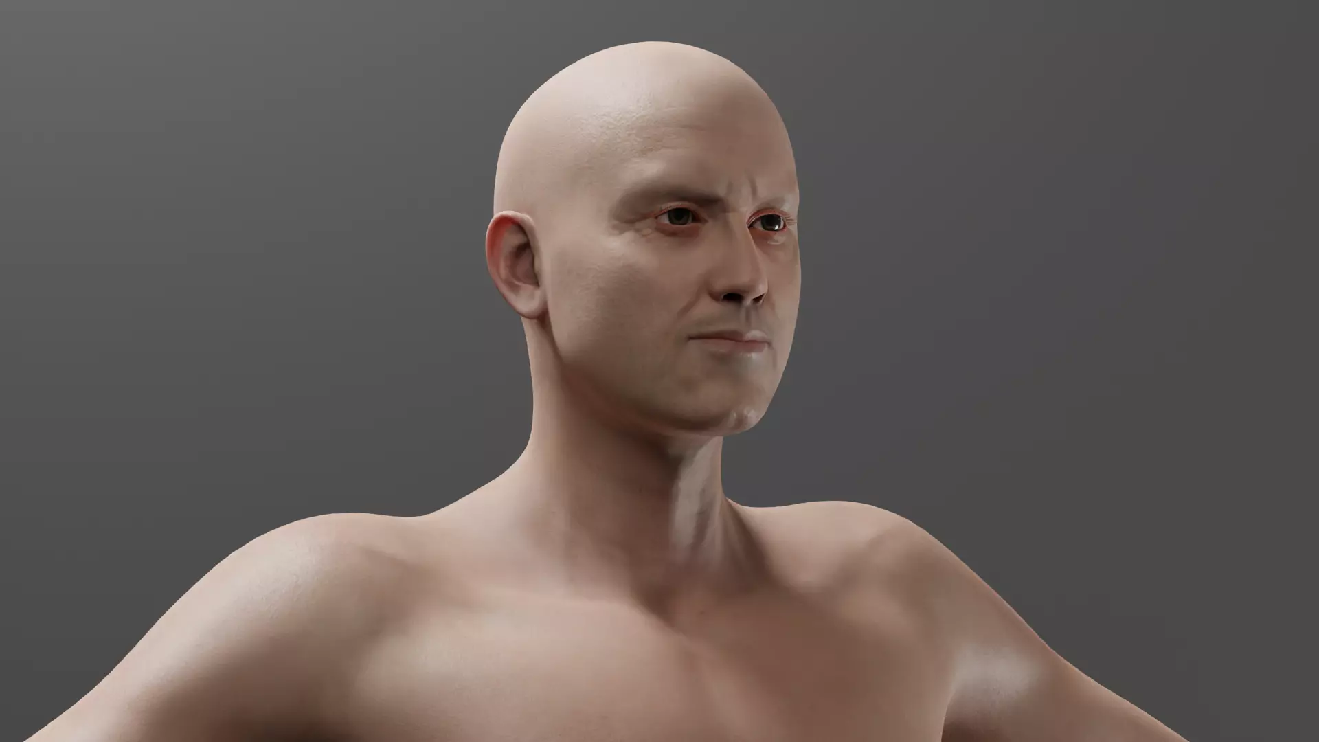 Realistic Male - Hank 3D model_0