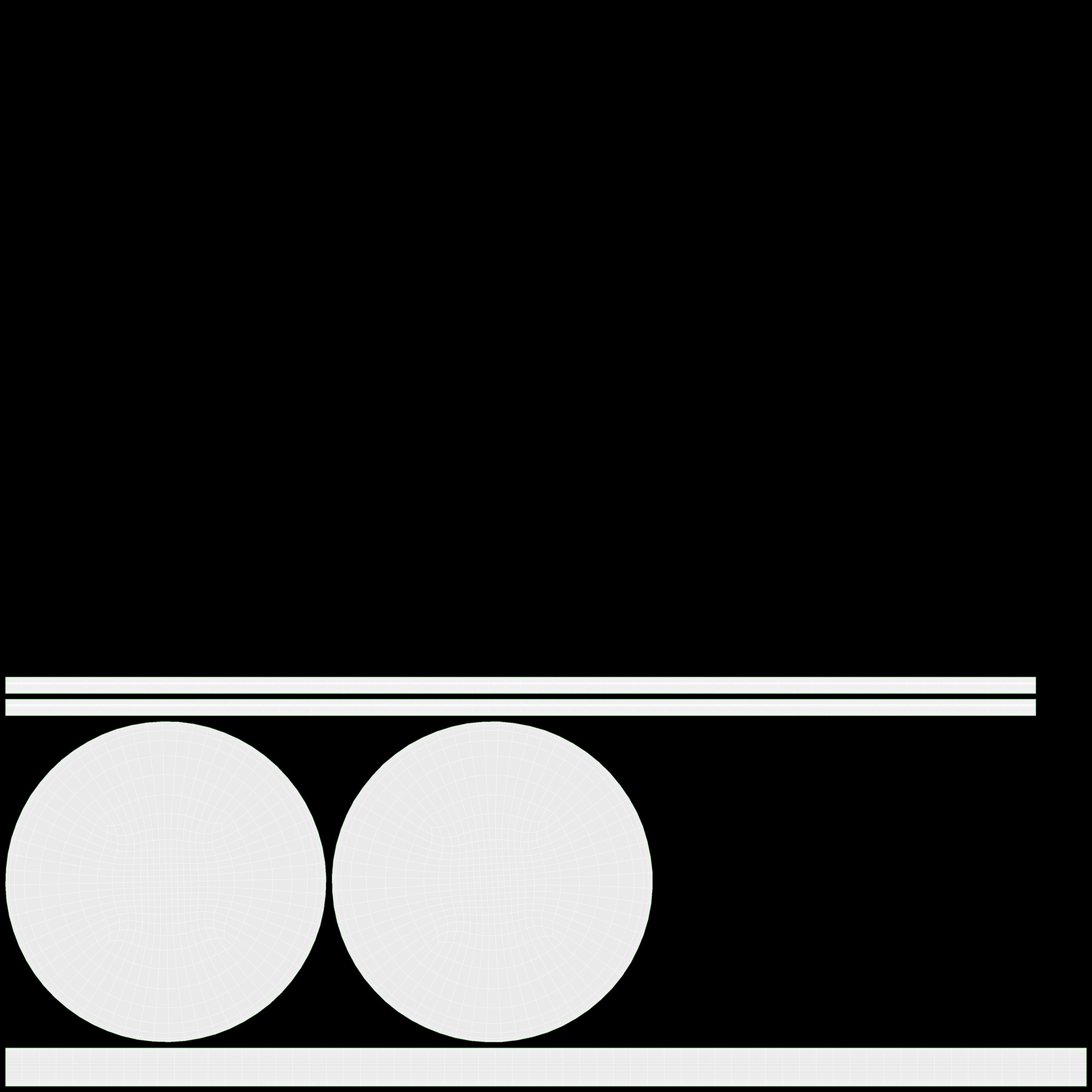 Bitcoin Coin stack 3D model_8