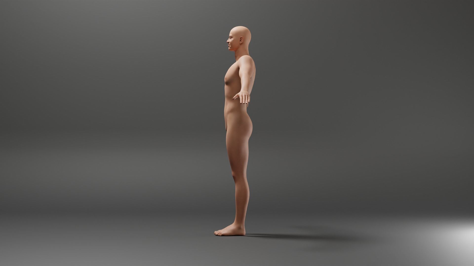 Realistic Male - Ismail 3D model_4