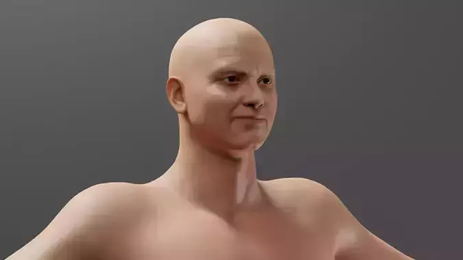 Realistic Male - Ismail 3D model