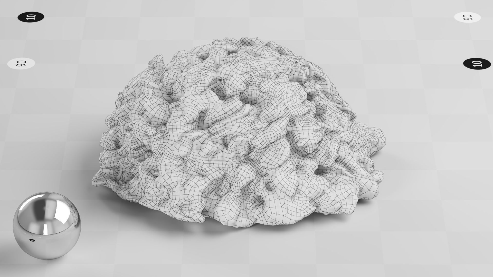 Cookie - 3d Scan Low-poly 3D model_12