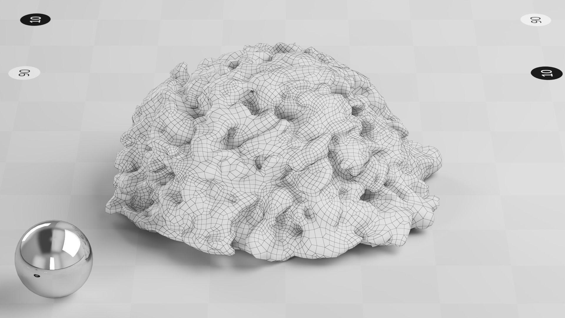 Cookie - 3d Scan Low-poly 3D model_13