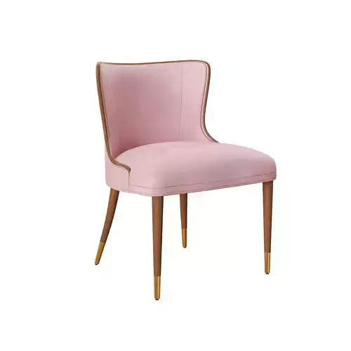 Marino Dinning Classic Chair pink Antique 3D model