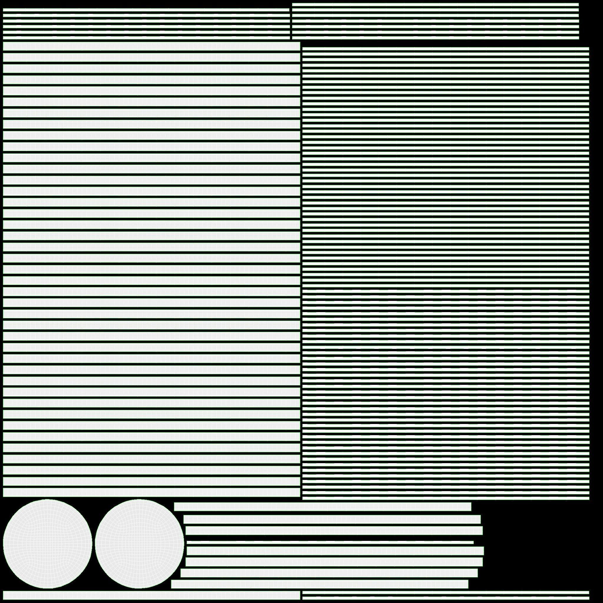 Money coin stack set 3D model_12