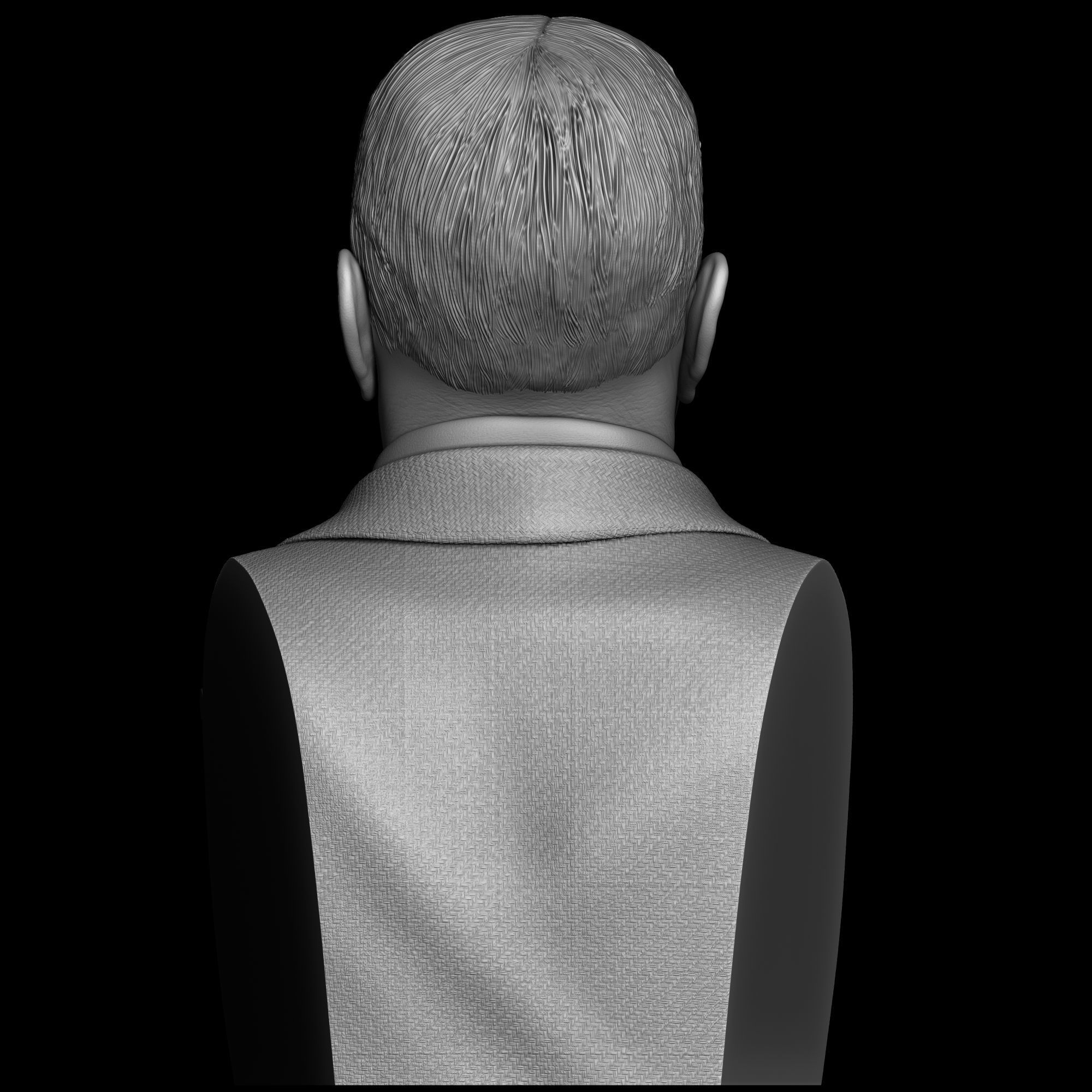 Ludwig Von Mises 3D print model_2