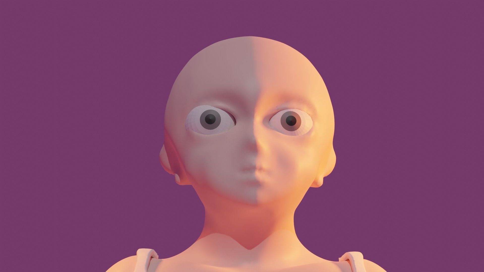 3d anime body sculpting 3D model_12
