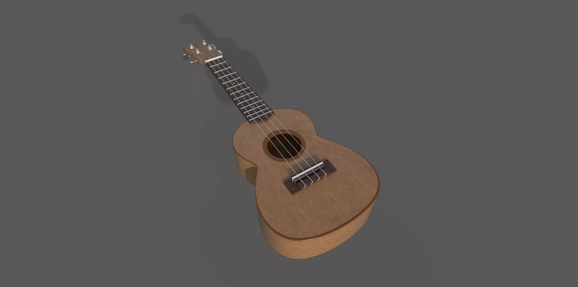 Ukulele Free 3D model_0