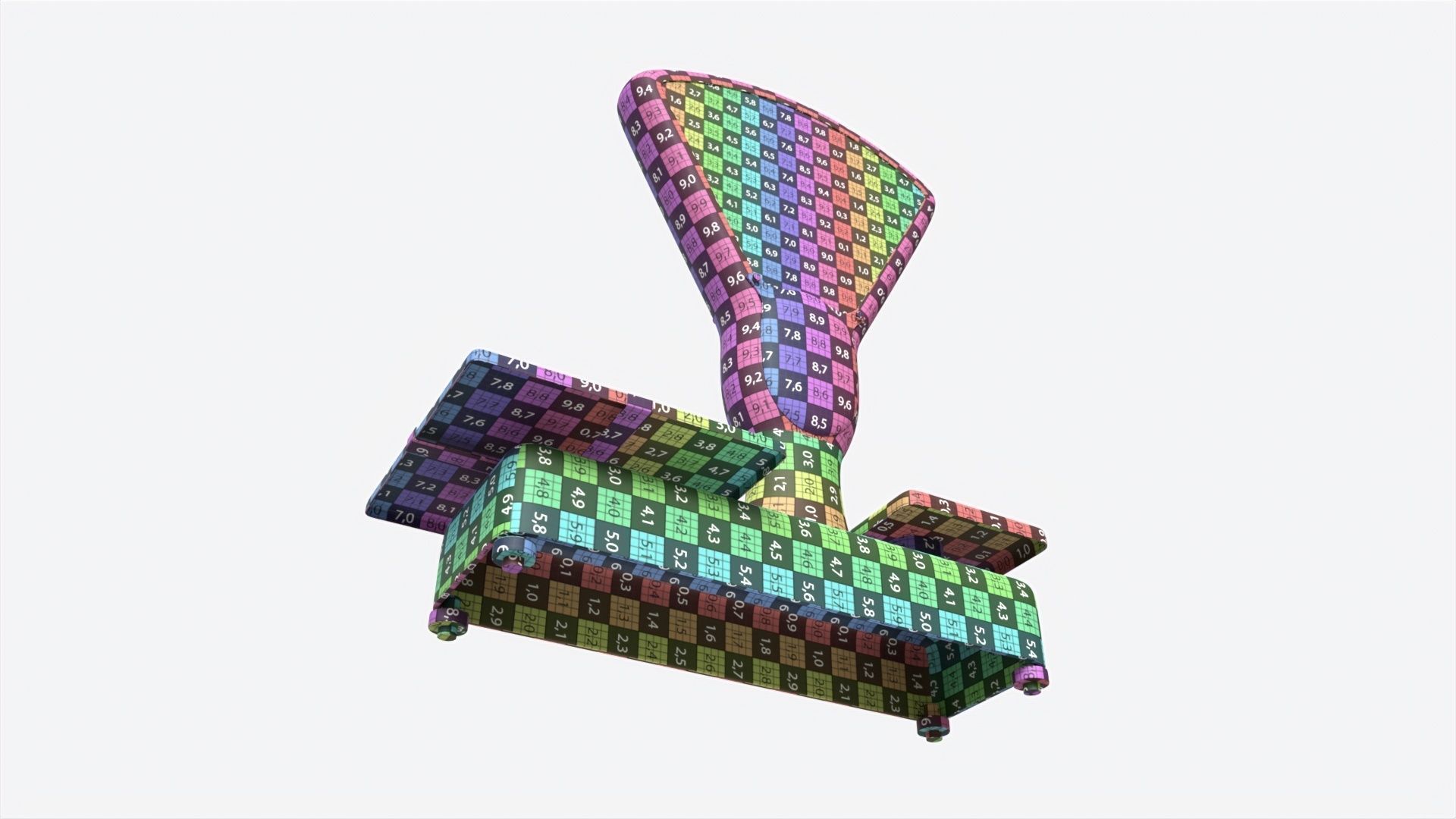 Vintage Grocery Weighing Scale 3D model_7