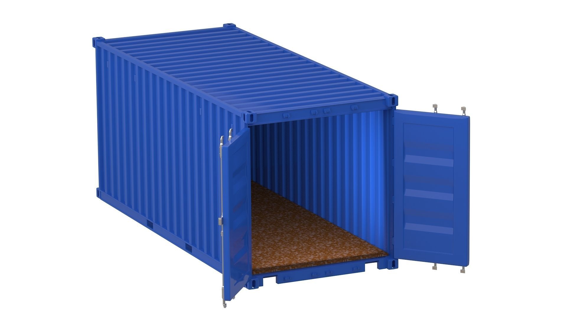 20 ft Container Collection 3D model_15