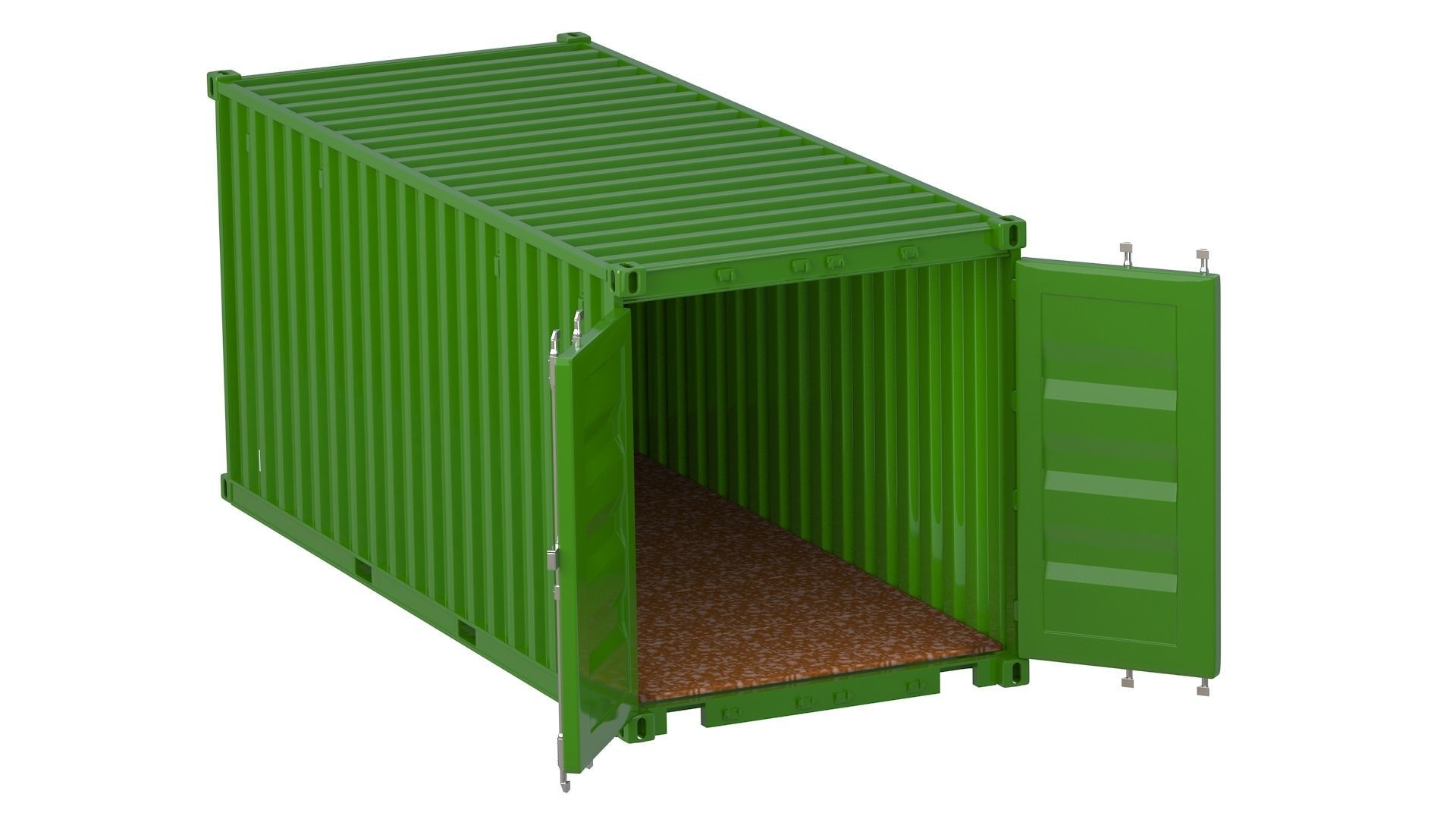20 ft Container Collection 3D model_25