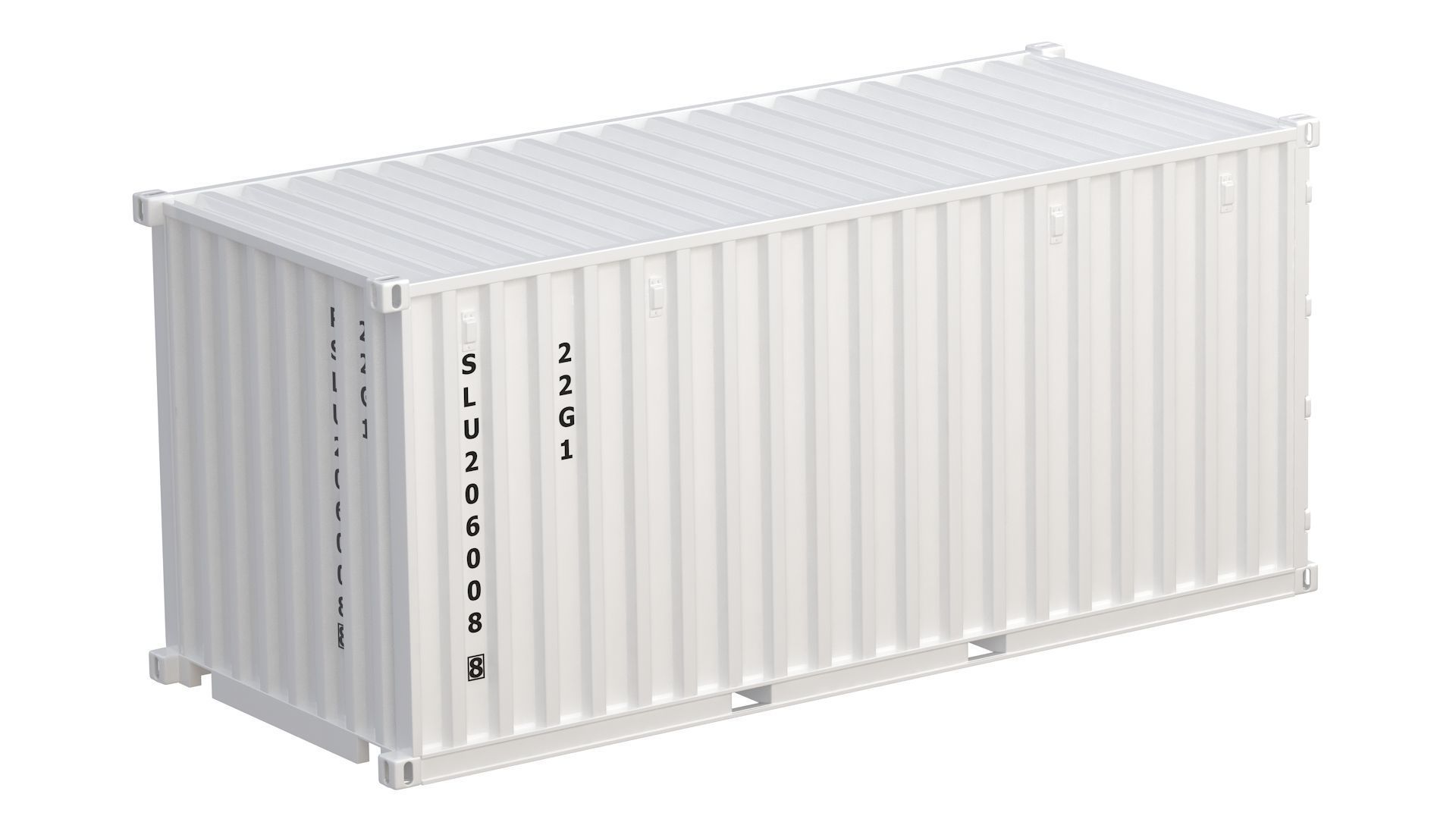 20 ft Container Collection 3D model_59