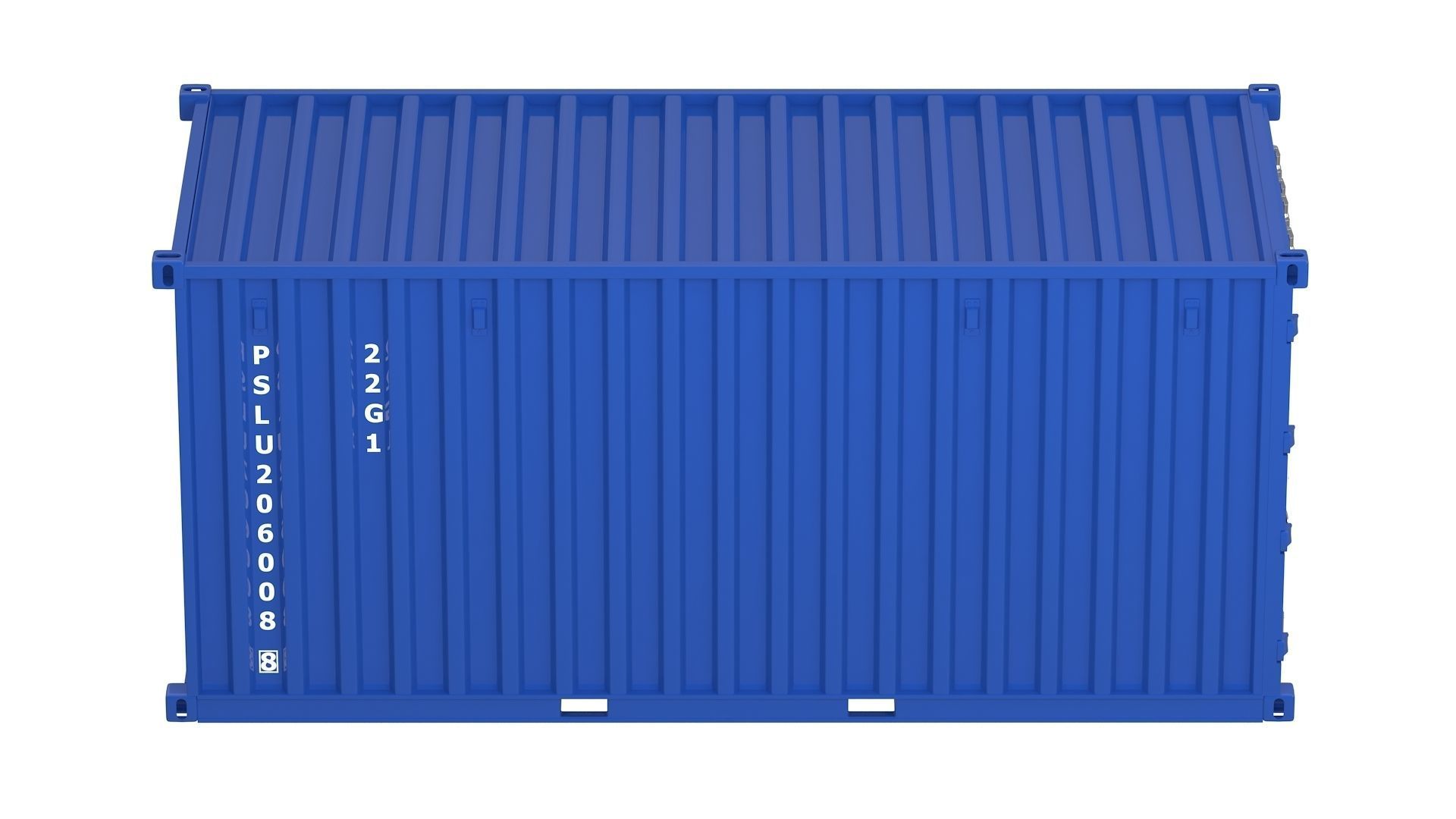 20 ft Container Collection 3D model_18