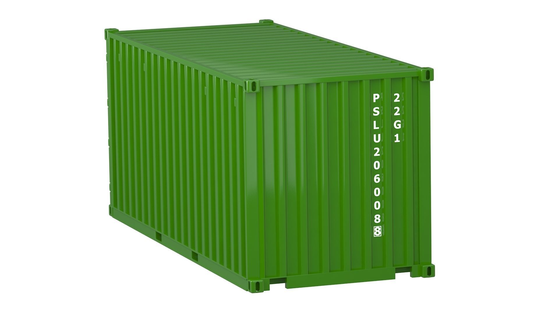 20 ft Container Collection 3D model_30