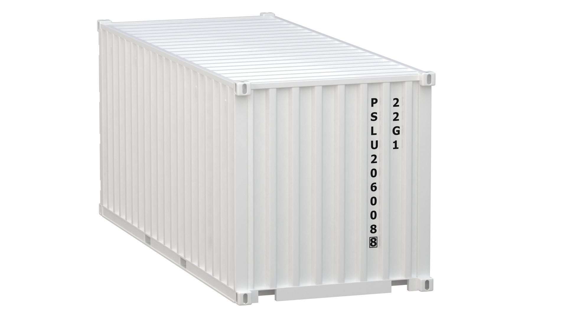 20 ft Container Collection 3D model_60