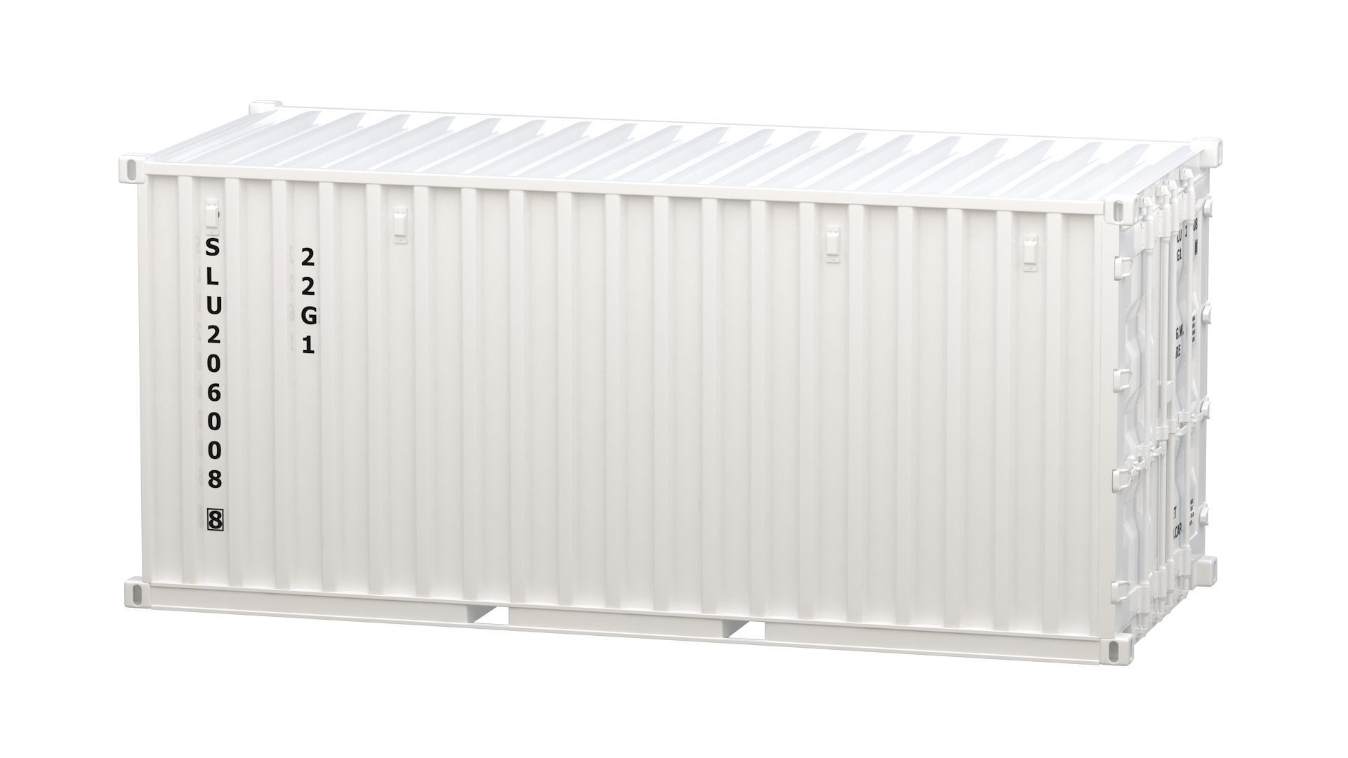 20 ft Container Collection 3D model_57