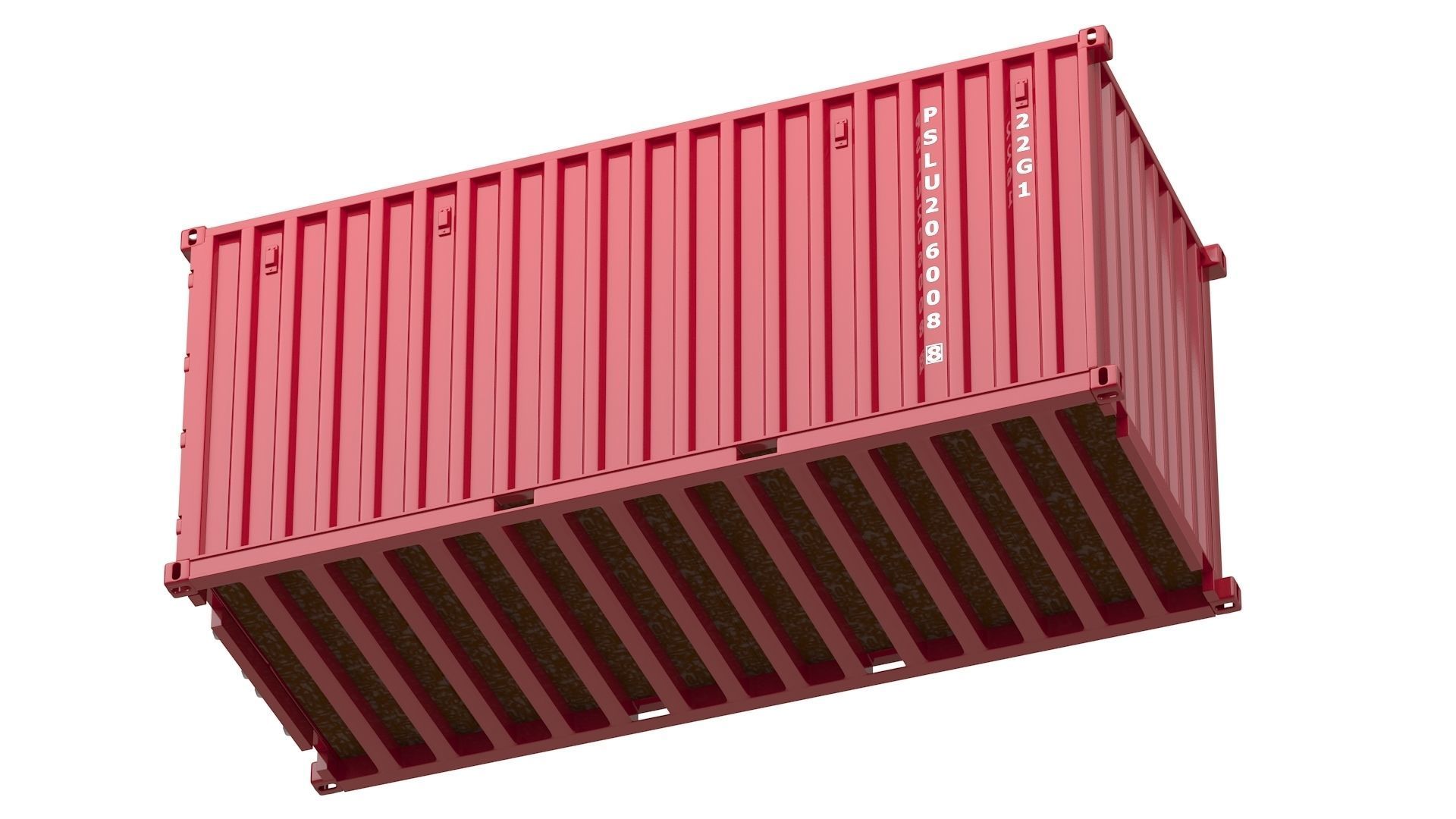 20 ft Container Collection 3D model_51