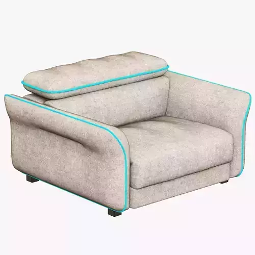 Hasta Sacramento armchair