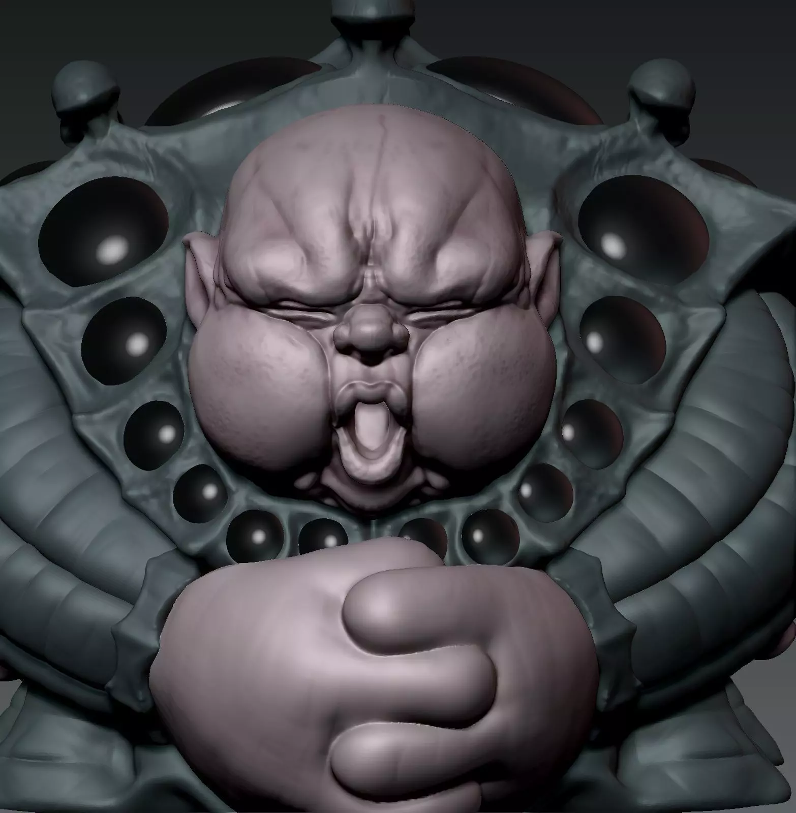 Conrad Berserk God Hand Free 3D print model
