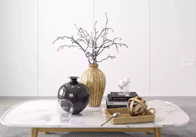 Modern vase decoration