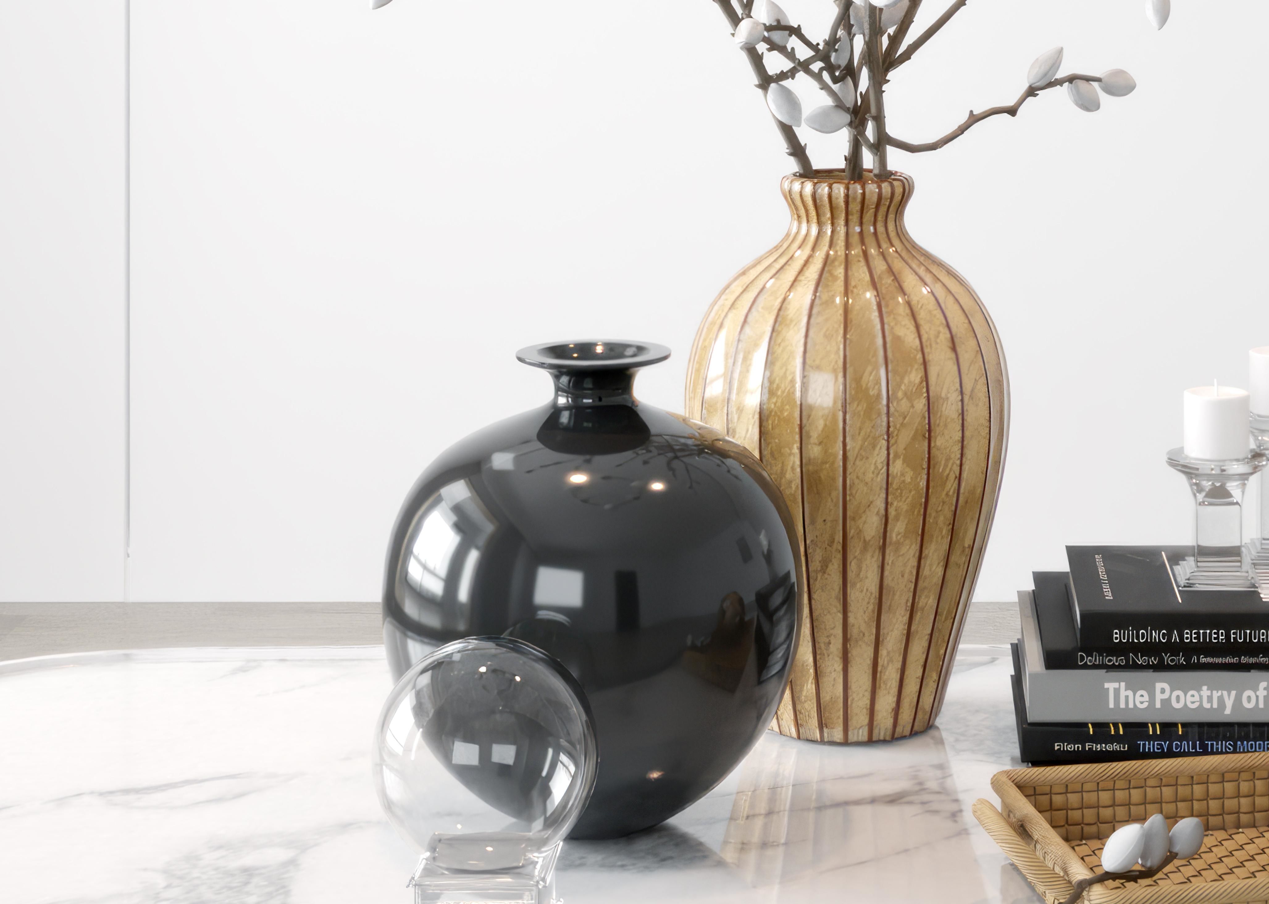 Modern vase decoration 3D model_2