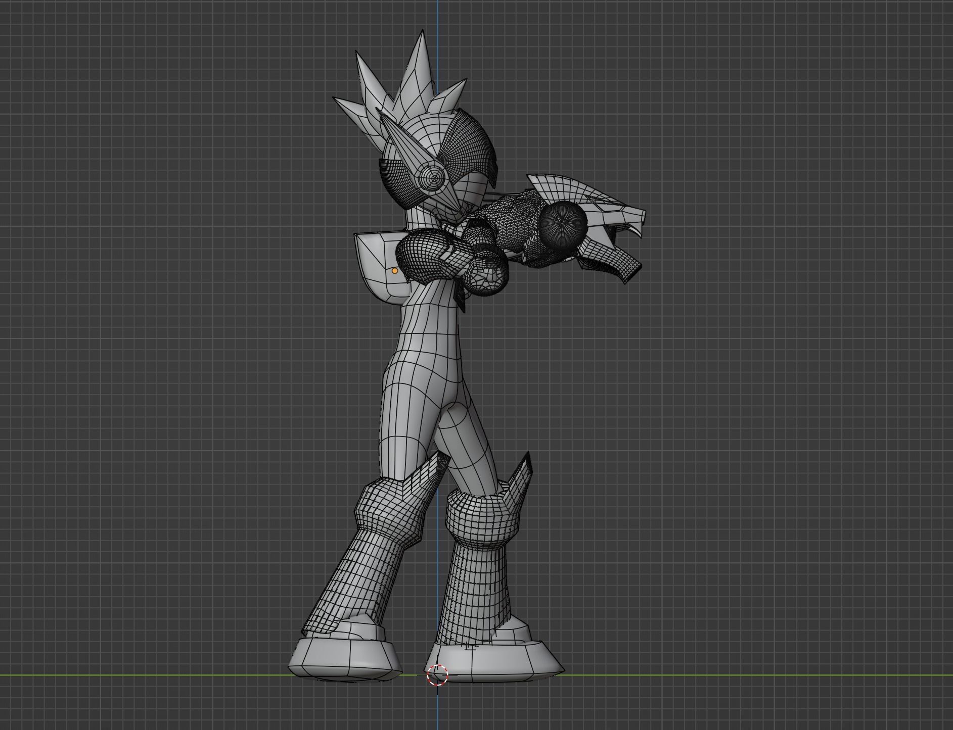 Mega Man Star Force 3D model_13