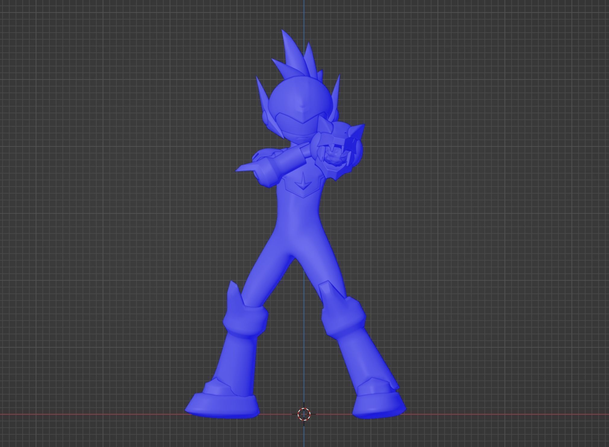 Mega Man Star Force 3D model_15