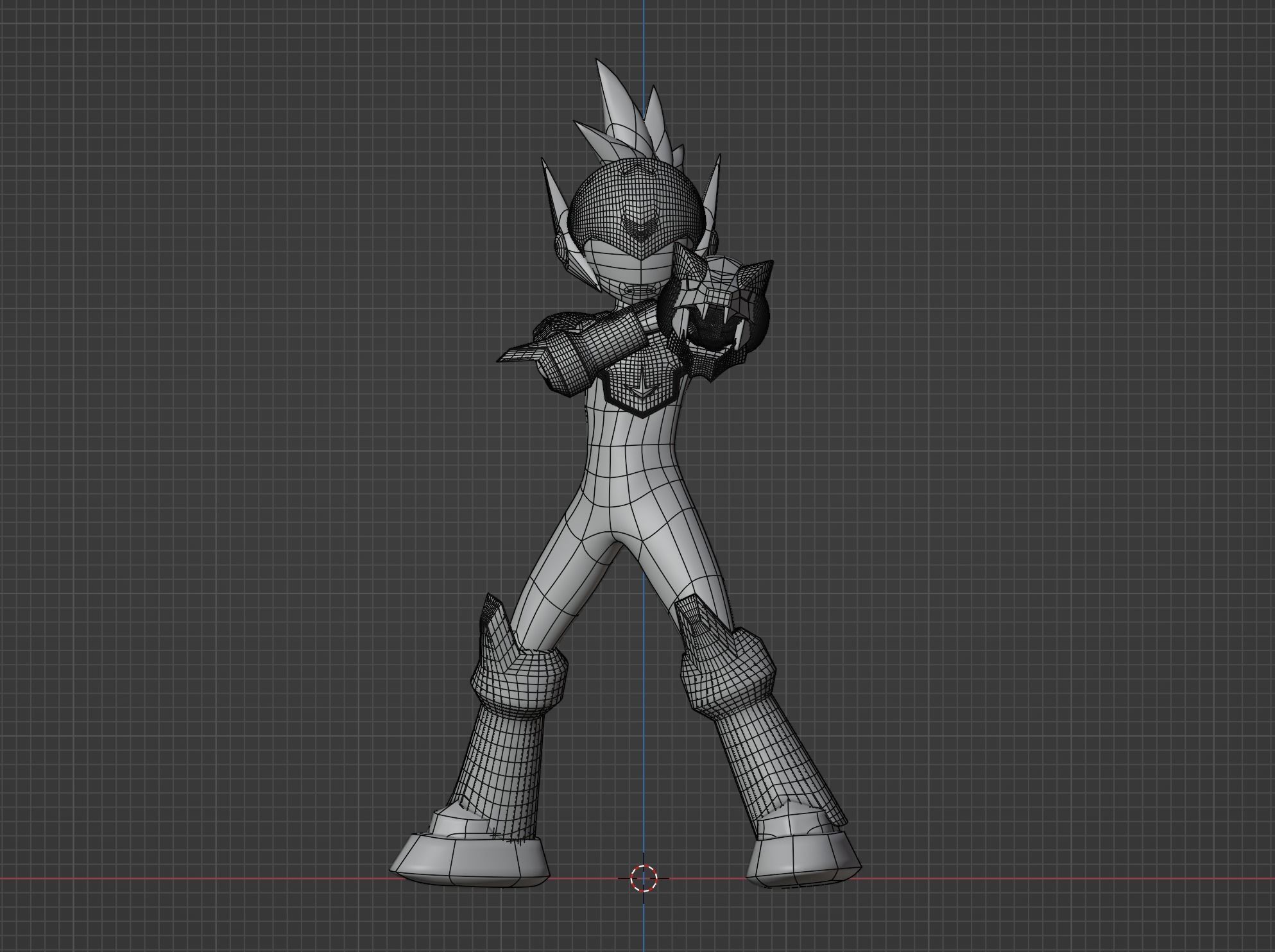 Mega Man Star Force 3D model_10