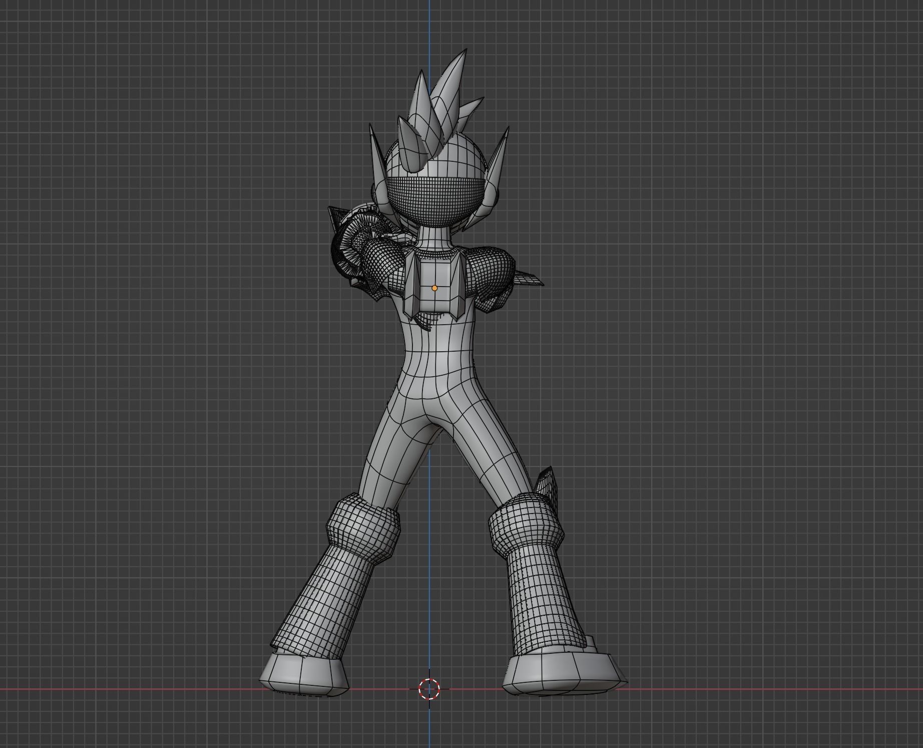 Mega Man Star Force 3D model_12
