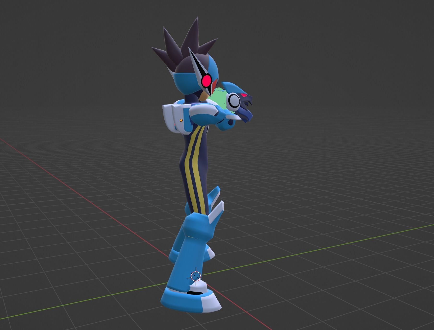 Mega Man Star Force 3D model_8